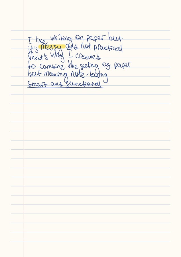 A handwritten notebook page exported as PDF from another app